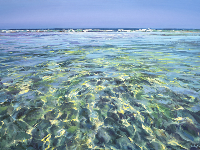 Greg Baker - Inside the Reef - 550 x 750 mm - $1100 - Ltd Ed 10