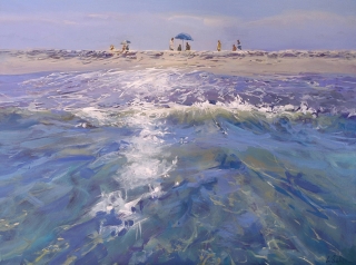 Ebbing - oil on canvas - 100 x 133cm - SOLD