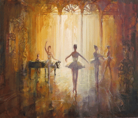 Il Palazzo - oil on board - 75 x 90 cm - SOLD