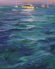 Lifers, Parker Point - oil on board - 50 x 40 cm - SOLD