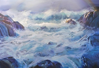 Thunder Alley - oil on canvas - 120 x 180 cm - SOLD