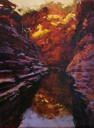 Private Arena - oil on canvas - 60 x 45 cm - SOLD