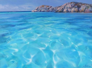 Summer Rhythms 1 - oil on board - 87 x 117 cm - SOLD