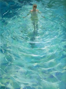 Greg Baker - 'Musing'- (Oil on canvas, 116.5x88cm) - Private Collection