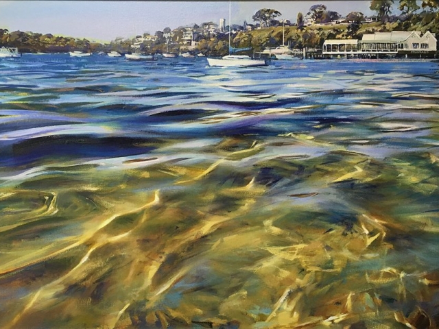 Greg Baker - Mosman (oil on canvas, 75 x 122 cms)