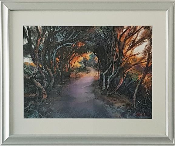 Greg Baker - The Magic Walkway (iPad Original 45 x 67cm) SOLD