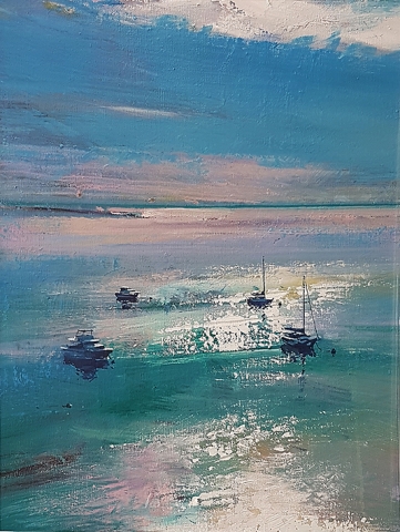 Greg Baker - Diamonds (oil on canvas 51 x 40cm) SOLD