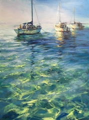 Memories of Parker Point - oil on canvas - 61 x 46 cm - SOLD