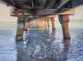 Greg Baker - In the Rainbow - pastel 75 x 95cm SOLD
