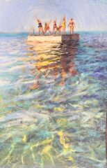 Greg Baker - Coogee Vigour (pastel) 79 x 52cm - SOLD